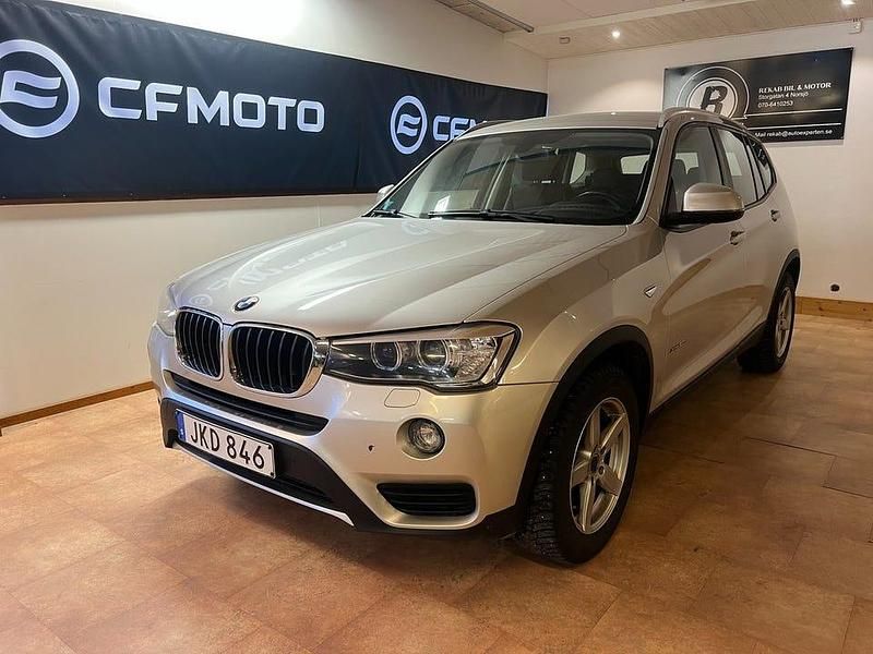 Begagnad BMW X3 190 HK (139 kW) 2015 Grå SUV