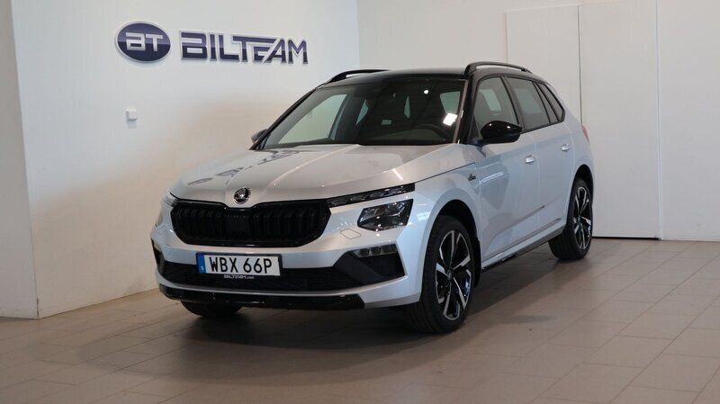 Silver Ny 2025 Skoda Kamiq Monte Carlo SUV | 371 300 kr (Dyr) - Bild 1/4