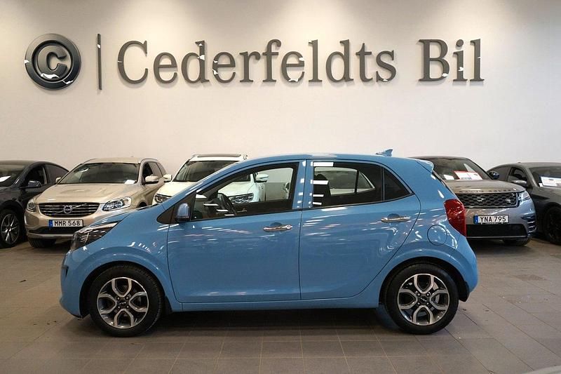 Blå Begagnad 2021 Kia Picanto Halvkombi | 129 990 kr (Marknadspris) - Bild 1/4