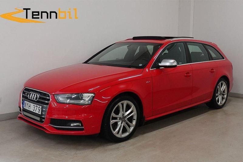 Röd Begagnad 2014 Audi S4 Kombi | 249 900 kr - Bild 1/4