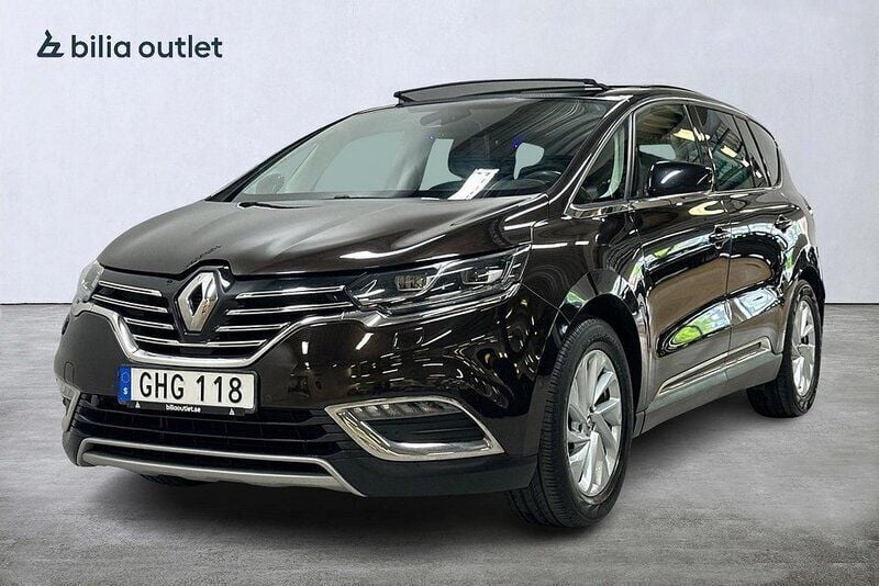 Brun Begagnad 2015 Renault Espace Zen Minibuss | 169 900 kr (Marknadspris) - Bild 1/3