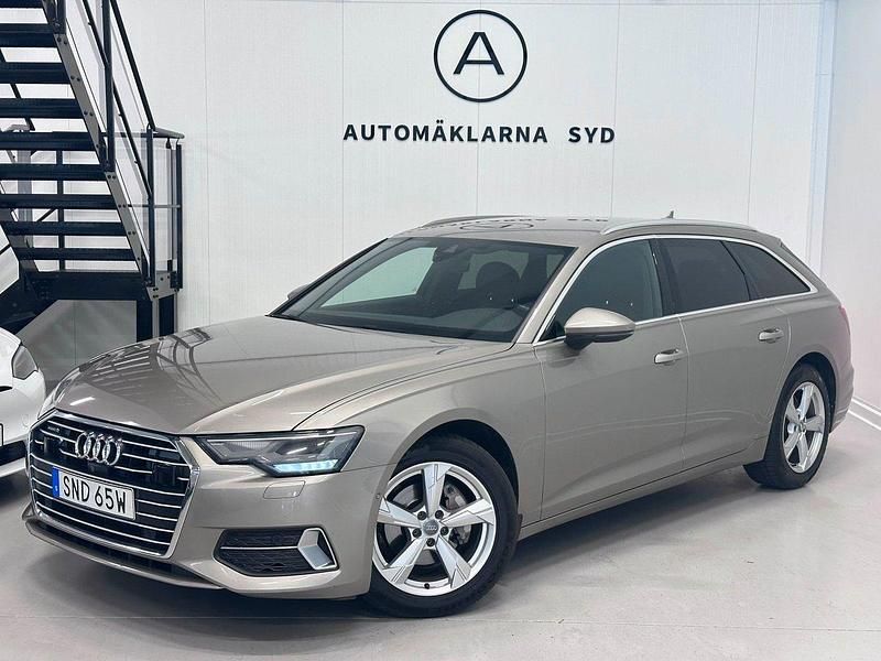 Ljusbrun (brun) Begagnad 2019 Audi A6 Sport Kombi | 249 900 kr (Marknadspris) - Bild 1/4