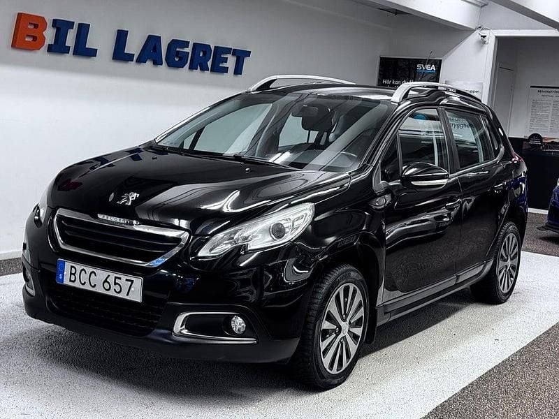 Begagnad Peugeot 2008 92 HK (67 kW) 2014 Svart SUV