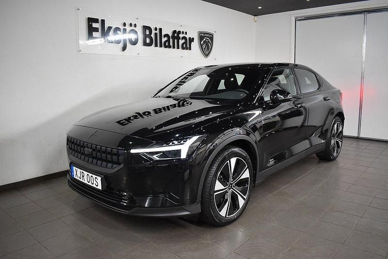 Svart Begagnad 2022 Polestar 2 Long Range Single Motor Halvkombi | 349 500 kr (Marknadspris) - Bild 1/4