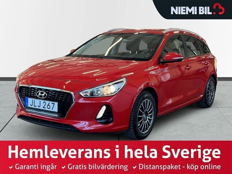 Röd Begagnad 2018 Hyundai i30 Comfort Kombi | 174 900 kr (Marknadspris) - Bild 1/3