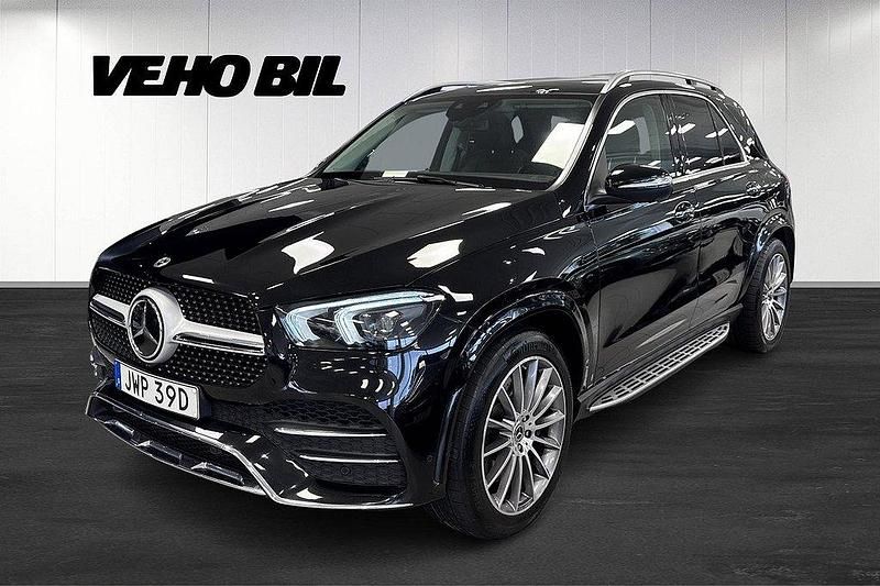 Svart Begagnad 2022 Mercedes GLE350 AMG line SUV | 669 000 kr (Lite dyr) - Bild 1/4
