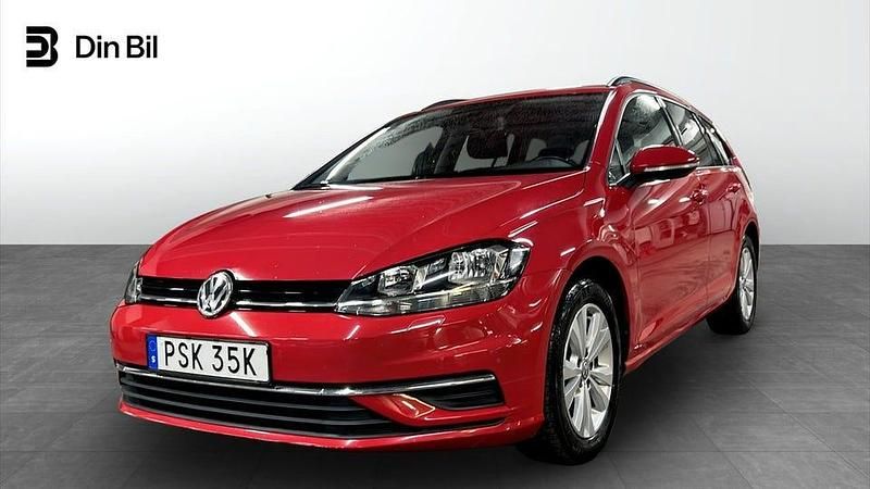 Röd Begagnad 2020 VW Golf VII | 209 900 kr (Marknadspris) - Bild 1/4