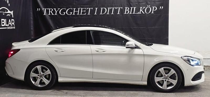 Begagnad Mercedes CLA220 AMG 177 HK (130 kW) 2017 Vit Sedan