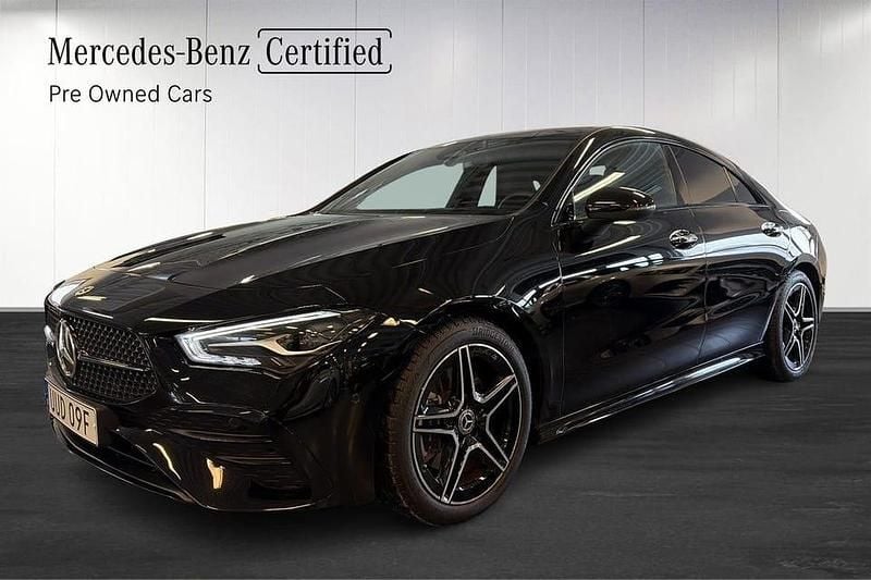 Begagnad Mercedes CLA200 AMG 165 HK (121 kW) 2024 Svart Sportkupé