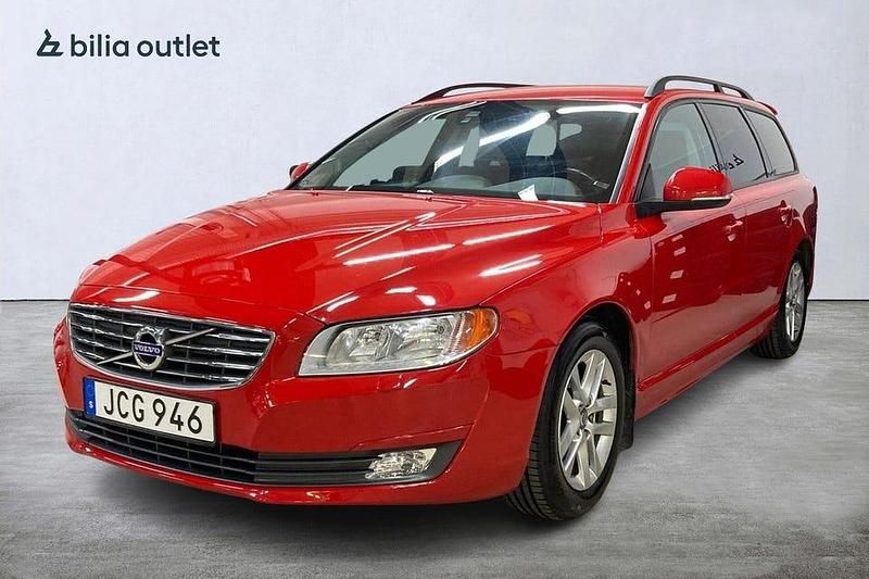 Röd Begagnad 2013 Volvo V70 Kombi | 119 900 kr (Lite dyr) - Bild 1/3