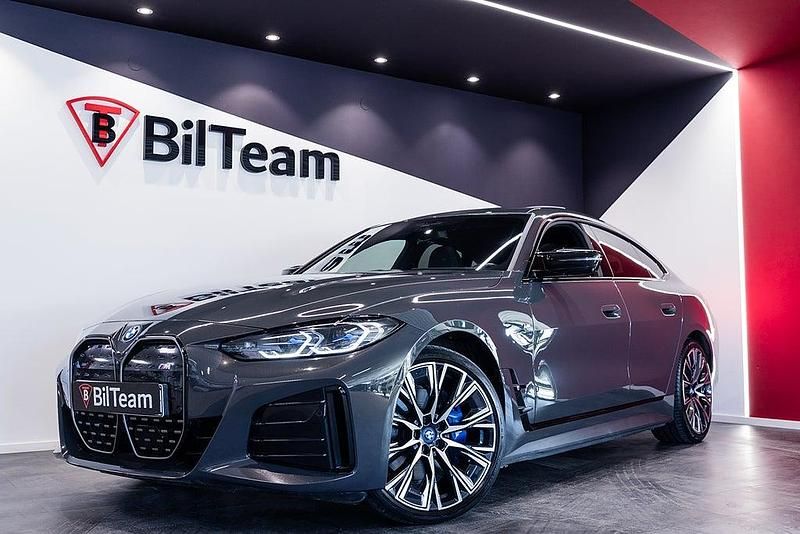 Begagnad BMW i4 M Sport 442 kW (601 HK) 2023 Grå Sedan