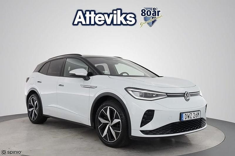 Begagnad VW ID.4 GTX 250 kW (340 HK) 2022 Vit SUV