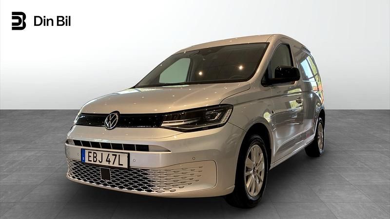 Silver (reflexsilver metallic) Ny 2025 VW Caddy Minibuss | 389 900 kr (Marknadspris) - Bild 1/4