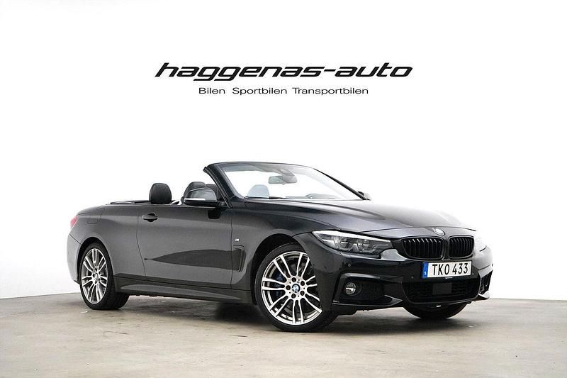 Svart Begagnad 2018 BMW 440 M Sport Cab | 399 000 kr (Marknadspris) - Bild 1/4