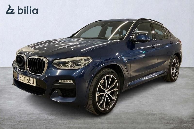 Blå Begagnad 2019 BMW X4 M Sport SUV | 339 900 kr (Superpris) - Bild 1/4