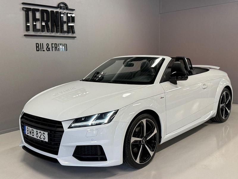 Vit Begagnad 2017 Audi TT Roadster S-Line Cab | 249 000 kr (Lite dyr) - Bild 1/4