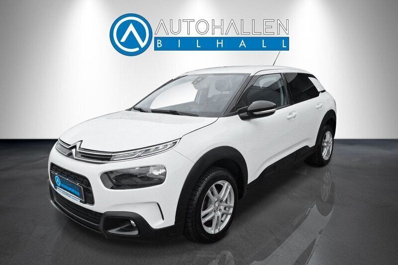 Vit Begagnad 2020 Citroën C4 Cactus PureTech Halvkombi | 137 900 kr (Marknadspris) - Bild 1/4