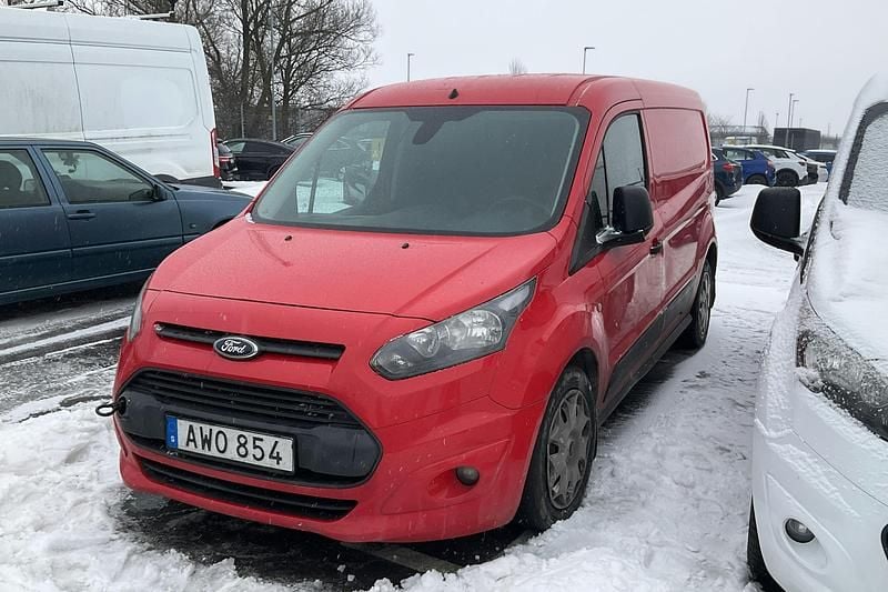 Begagnad Ford Transit Connect 95 HK (69 kW) 2015 Röd Minibuss