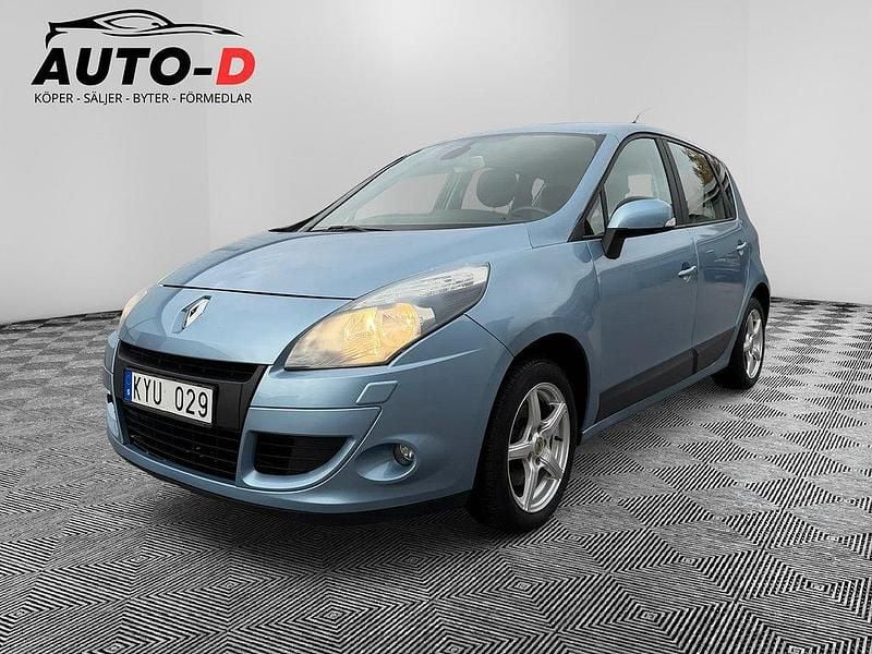 Ljusblå Begagnad 2010 Renault Scénic III Minibuss | 59 900 kr (Marknadspris) - Bild 1/4