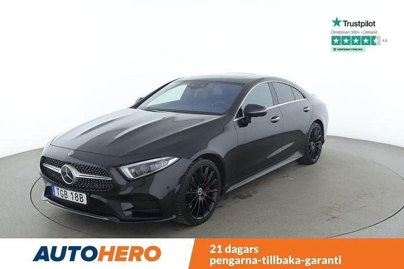 Svart Begagnad 2020 Mercedes CLS450 AMG line Sportkupé | 437 000 kr - Bild 1/4