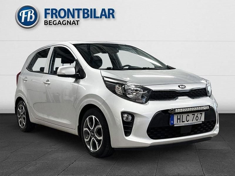 Grå Begagnad 2018 Kia Picanto Advance Halvkombi | 84 900 kr (Marknadspris) - Bild 1/3
