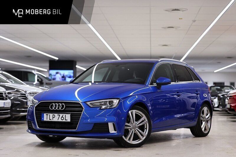 Blå Begagnad 2020 Audi A3 Sportback Proline Halvkombi | 229 900 kr - Bild 1/3