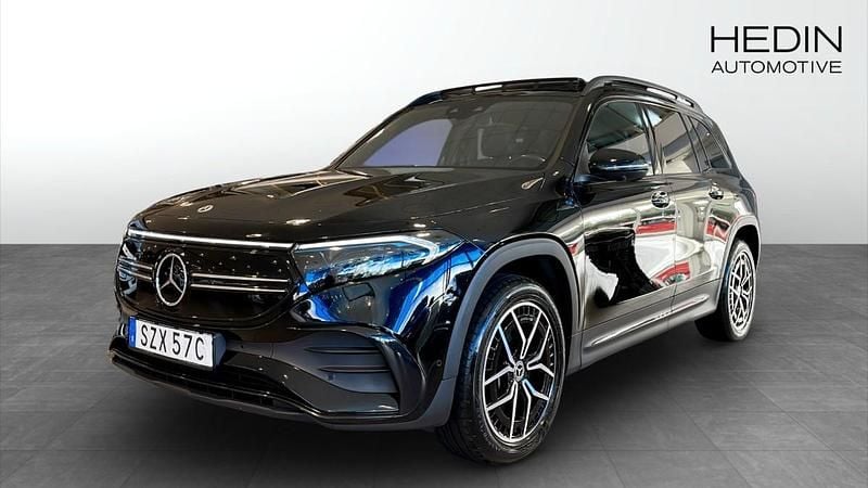 Svart (black) Begagnad 2022 Mercedes EQB350 AMG SUV | 399 900 kr - Bild 1/4
