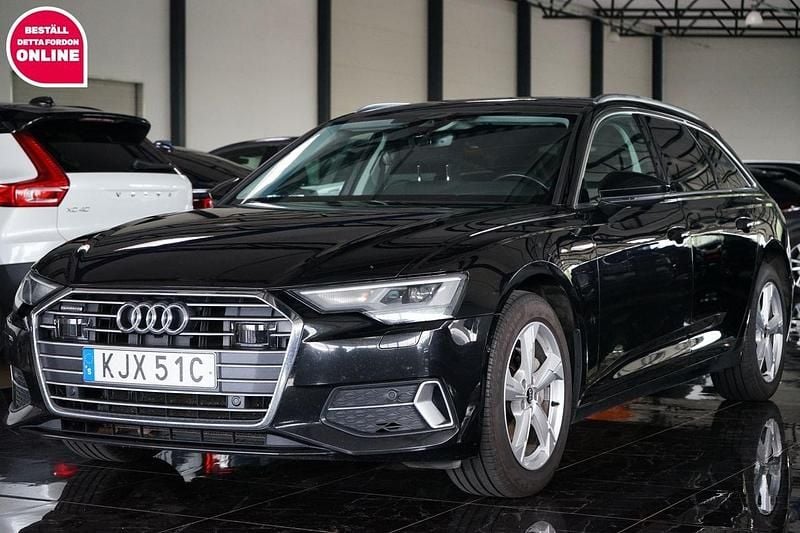 Svart Begagnad 2021 Audi A6 Sport Kombi | 269 500 kr (Superpris) - Bild 1/4
