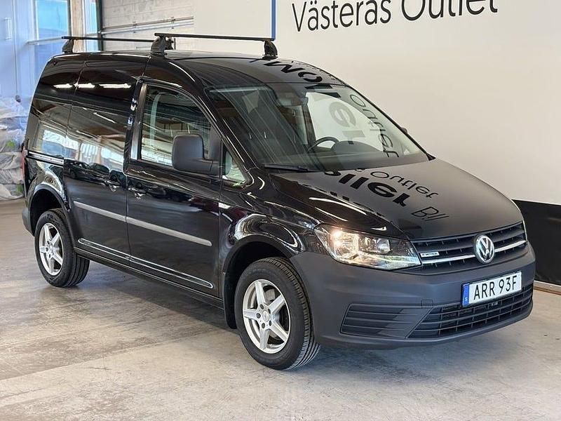 Svart Begagnad 2019 VW Caddy Minibuss | 199 000 kr (Lite dyr) - Bild 1/3