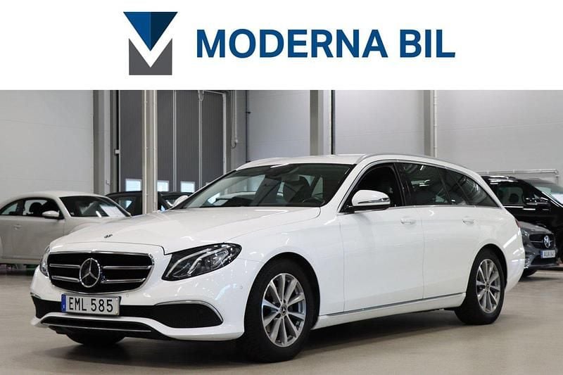 Vit Begagnad 2018 Mercedes E200 Avantgarde Kombi | 274 900 kr (Marknadspris) - Bild 1/4