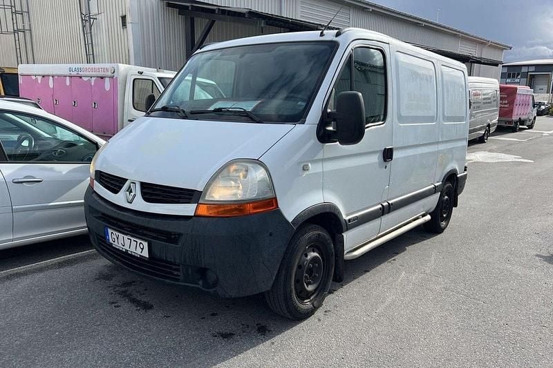 Vit Begagnad 2008 Renault Master Van | 34 900 kr - Bild 1/4