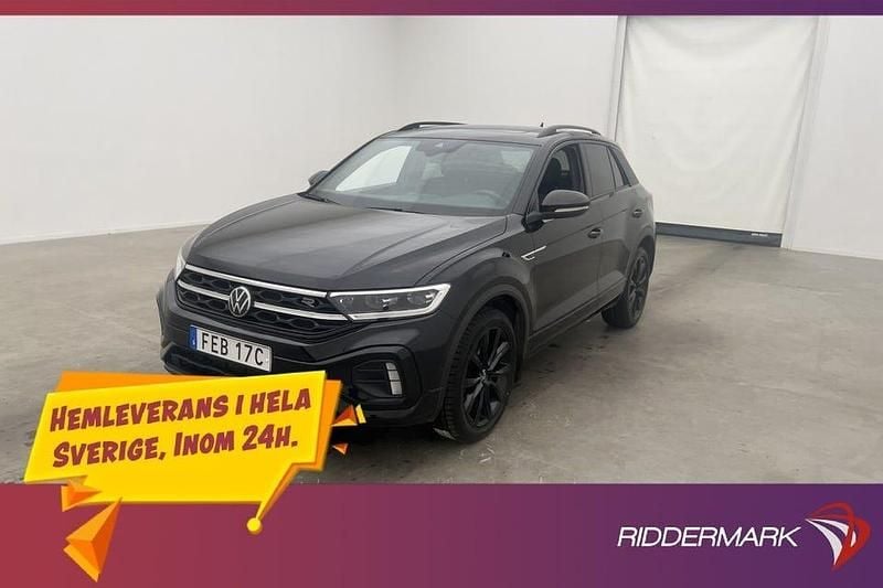Svart Begagnad 2022 VW T-Roc R-line SUV | 324 800 kr (Dyr) - Bild 1/3