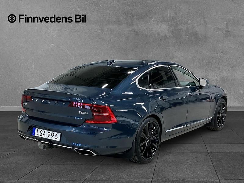 Begagnad Volvo S90 Inscription 320 HK (235 kW) 2018 Mörkblå Sedan