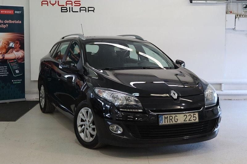 Svart Begagnad 2013 Renault Mégane GrandTour Kombi | 39 900 kr (Bra pris) - Bild 1/4