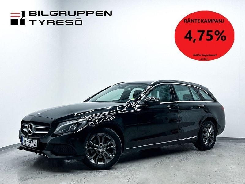 Svart Begagnad 2016 Mercedes C220 Kombi | 179 900 kr (Superpris) - Bild 1/4