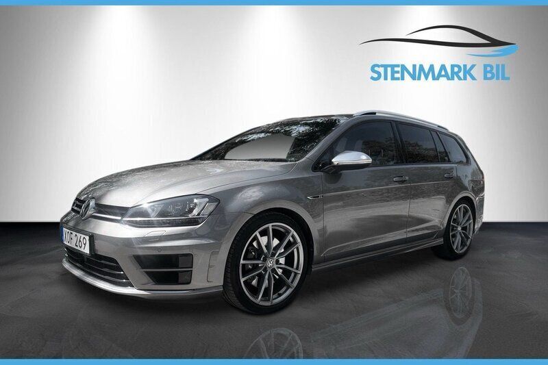 Grå Begagnad 2016 VW Golf VII R Kombi | 269 000 kr (Lite dyr) - Bild 1/4