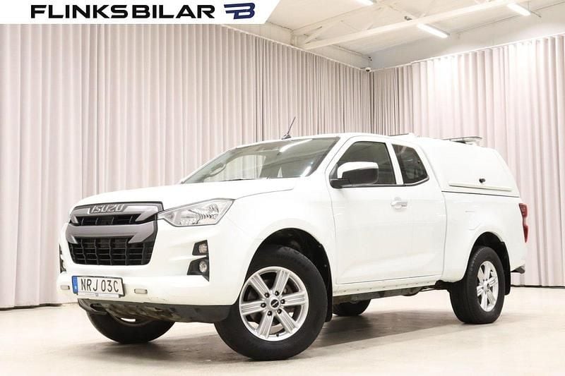 Vit Begagnad 2021 Isuzu D-Max Pickup | 334 900 kr (Superpris) - Bild 1/4