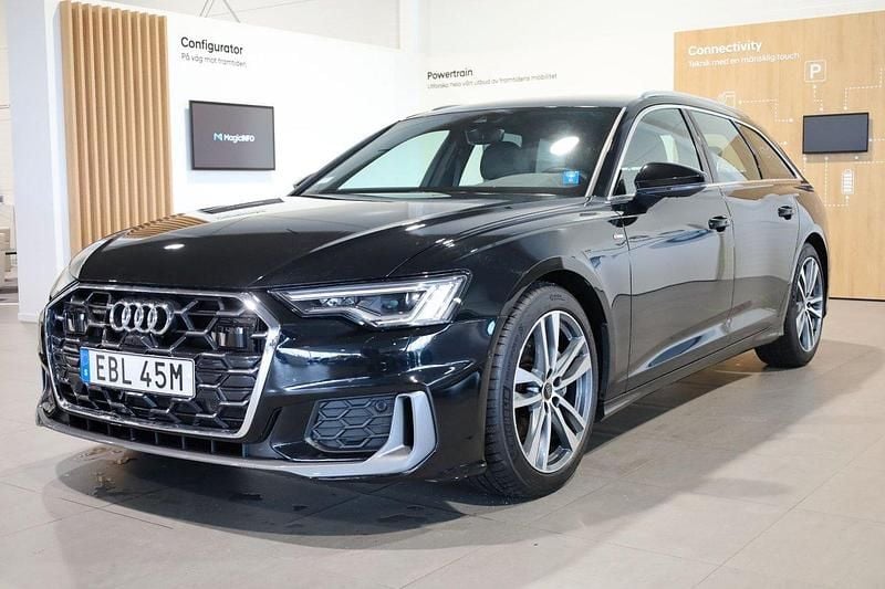 Svart Begagnad 2024 Audi A6 S-Line Kombi | 519 900 kr (Dyr) - Bild 1/3