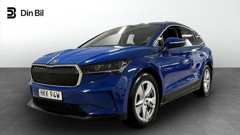 Blå Begagnad 2022 Skoda Enyaq iV SUV | 379 900 kr (Bra pris) - Bild 1/4