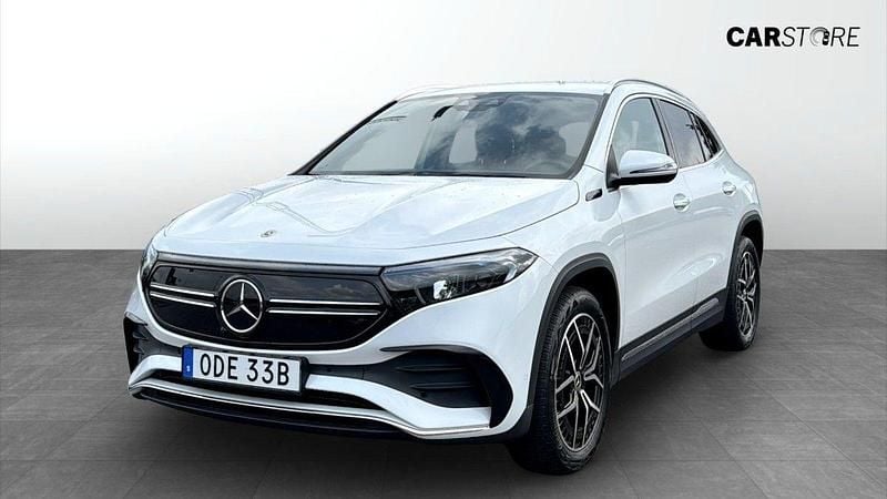 Svart Begagnad 2021 Mercedes EQA300 AMG SUV | 339 900 kr (Marknadspris) - Bild 1/4