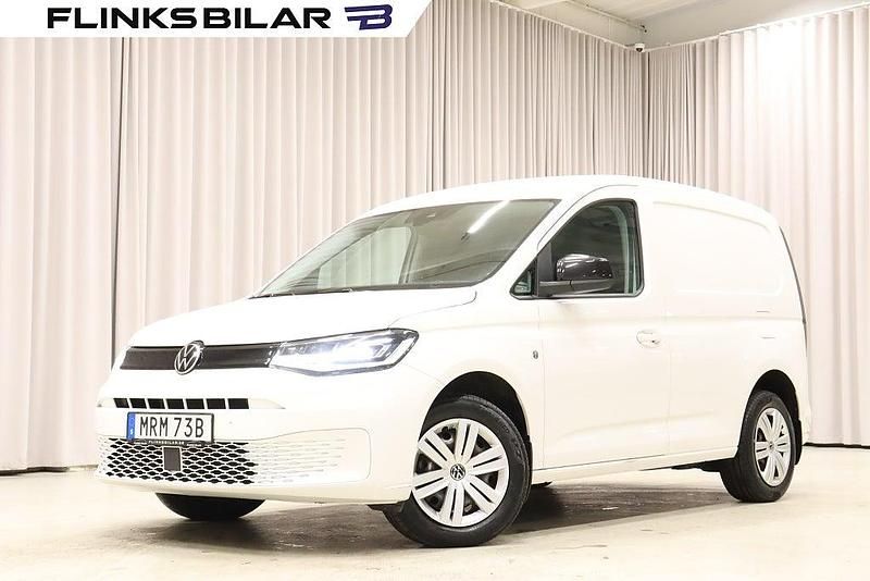Begagnad VW Caddy 122 HK (89 kW) 2021 Vit Minibuss