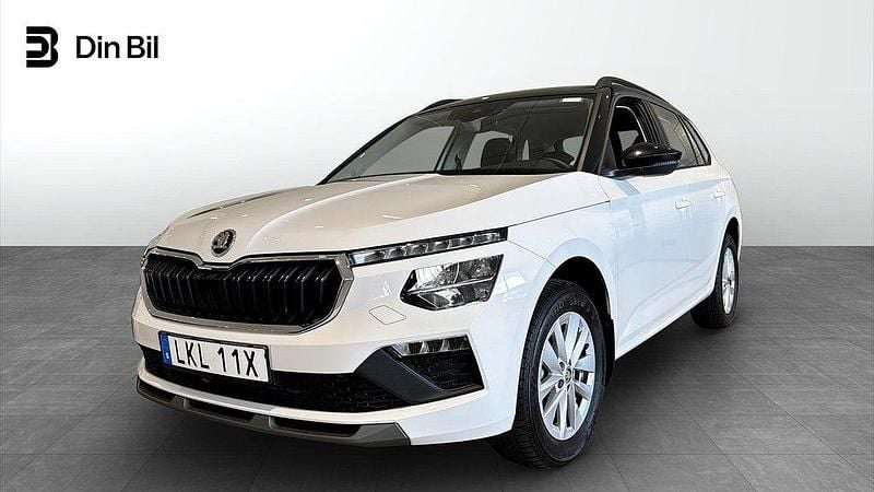 Vit (candy white/black roof) Begagnad 2024 Skoda Kamiq Selection SUV | 249 900 kr (Bra pris) - Bild 1/4
