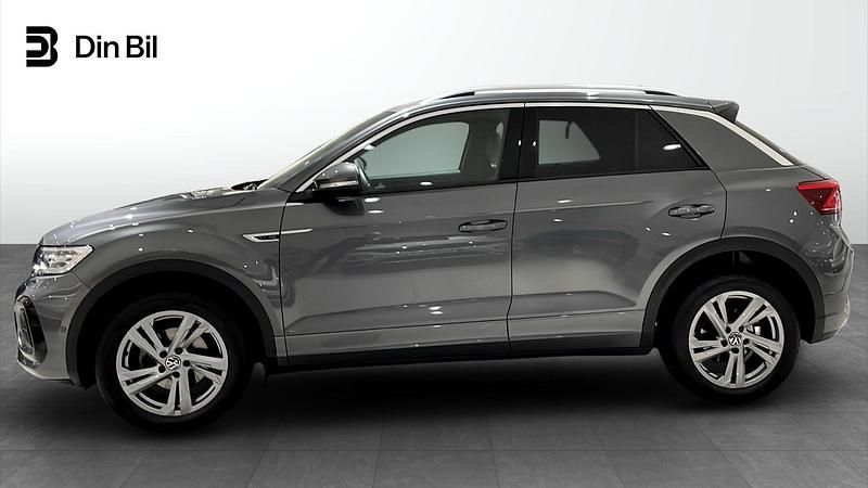 Begagnad VW T-Roc R-line 151 HK (111 kW) 2023 Indium grey metallic SUV