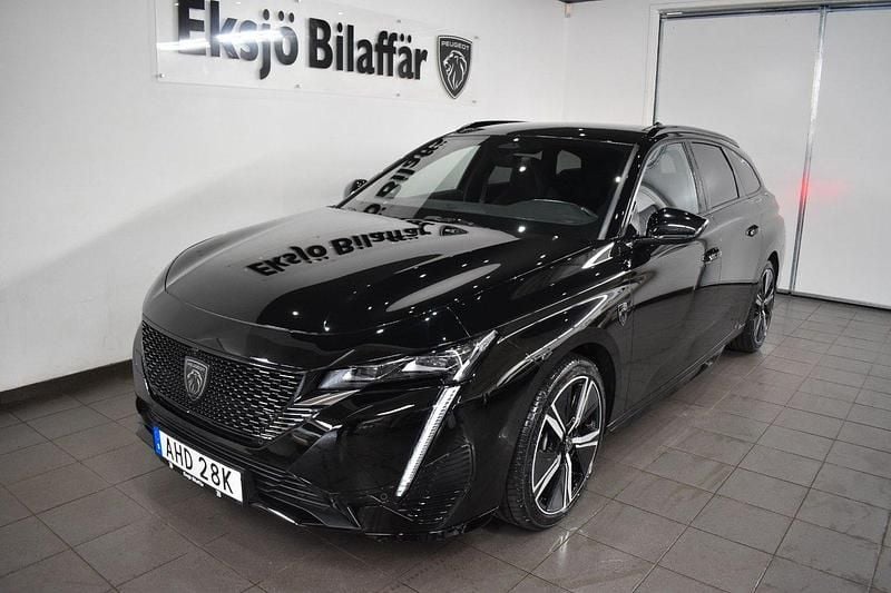 Svart Begagnad 2024 Peugeot 308 GT-line Kombi | 267 500 kr (Marknadspris) - Bild 1/4