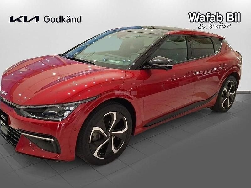 Röd Begagnad 2022 Kia EV6 GT-Line SUV | 449 900 kr (Lite dyr) - Bild 1/4
