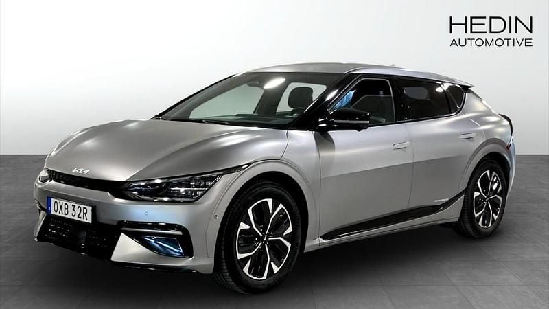 Grå (grey) Begagnad 2022 Kia EV6 GT-Line SUV | 479 900 kr (Marknadspris) - Bild 1/4
