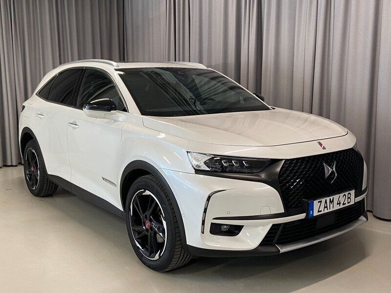 Vit Begagnad 2019 DS Automobiles DS7 Crossback SUV | 289 900 kr - Bild 1/3