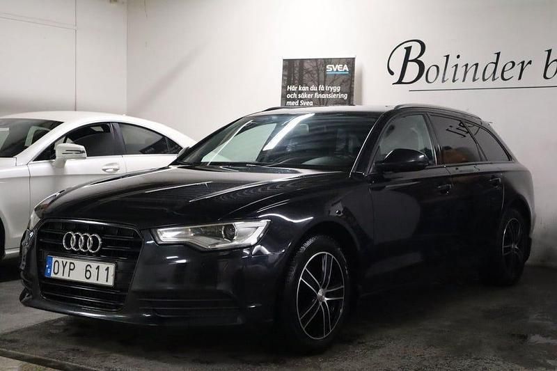 Begagnad Audi A6 Proline 177 HK (130 kW) 2012 Svart Kombi