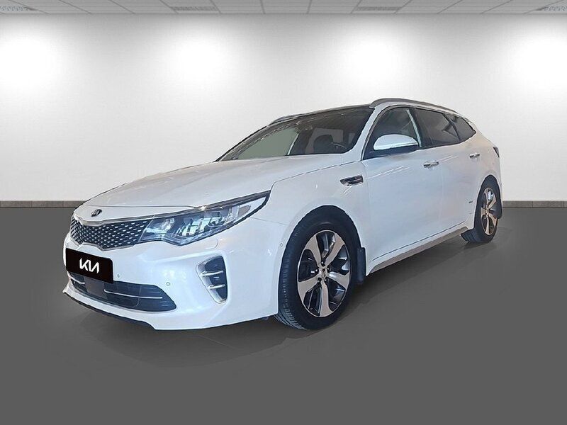 Vit Begagnad 2016 Kia Optima GT-Line Kombi | 149 500 kr (Marknadspris) - Bild 1/4