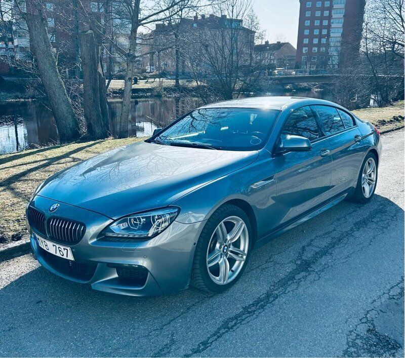 Grå Begagnad 2013 BMW 650 M Sport Sportkupé | 329 000 kr - Bild 1/4